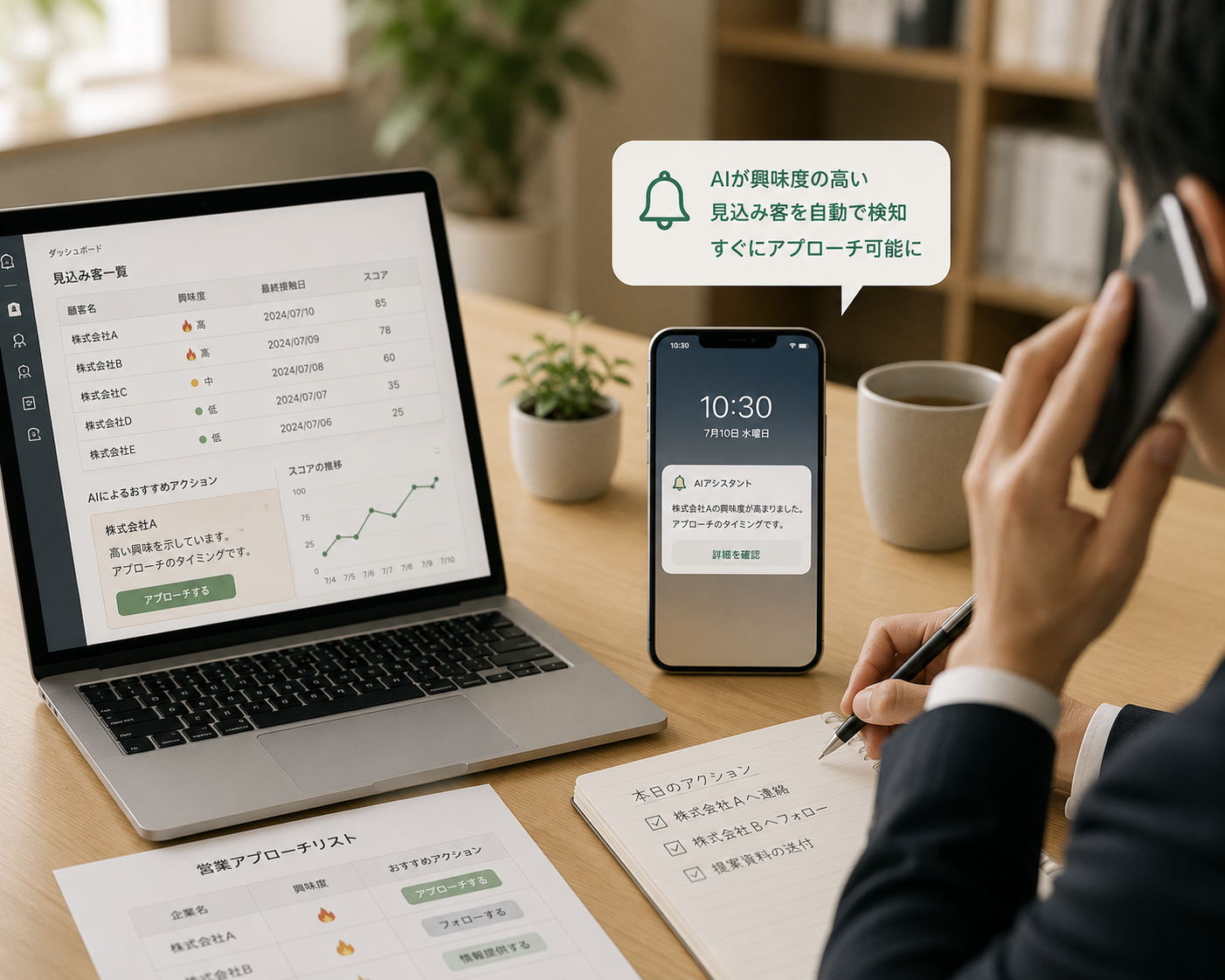 営業管理の事例